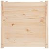 vidaXL Garden Planter 70x70x70 cm Solid Pinewood