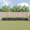 vidaXL Planter Anthracite 480 x 100 x 45 cm Galvanised Steel