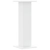vidaXL Plant Stands 2 pcs White 30x30x80 cm Engineered Wood