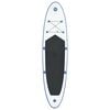 vidaXL Stand Up Paddle Board Set SUP Surfboard Inflatable Blue and White