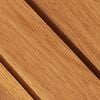 vidaXL Decking Tile 10 pcs Brown 30 x 30 cm Acacia Hardwood
