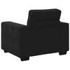 vidaXL 3 Piece Sofa Set with Cushions Black Velvet