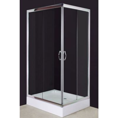 vidaXL Shower Enclosure 100 x 80 cm
