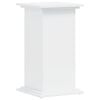 vidaXL Plant Stand White 33 x 33 x 60 cm Engineered wood