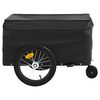 vidaXL Bike Trailer Black 45 kg Iron