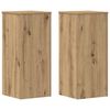 vidaXL Plant Stands 2 pcs Artisan Oak 30x30x70 cm Engineered wood