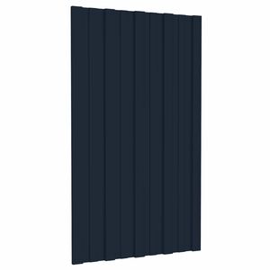 vidaXL Roof Panel 12 pcs Anthracite 80 x 45 cm Galvanised steel