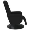 vidaXL Recliner Chair with Footrest Black Velvet
