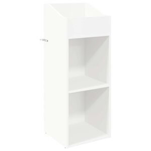 vidaXL Record Cabinet White 36 x 36 x 95.5 cm Engineered Wood