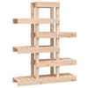 vidaXL Plant Stand 85x25x109,5 cm Solid Wood Pine
