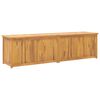 vidaXL Garden Box 200x50x55 cm Solid Wood Teak