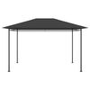 vidaXL Gazebo 384x281x270 cm Anthracite 180 g/m&sup2;