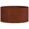vidaXL Planter Ring Brown 40 x 40 x 20 cm Weathering Steel