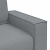 vidaXL 3-Seater Sofa Light Grey 220x78x84 cm Fabric