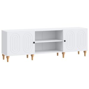 vidaXL TV Cabinet White 150 x 31 x 50 cm Engineered Wood