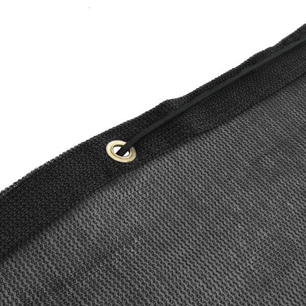 vidaXL Container Net HDPE 3x7 m Black