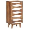 vidaXL Chest of Drawers 43.5x35x90 cm Solid Acacia Wood