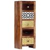 vidaXL Side Cabinet 40x30x110 cm Solid Acacia Wood