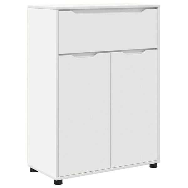 vidaXL Bathroom Cabinet White 72.5 x 36.5 x 100 cm Engineered Wood