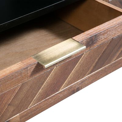 vidaXL Sideboard Solid Acacia Wood 90x33.5x75 cm