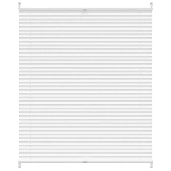 Plisse Blind 110x150cm White Pleated Blind