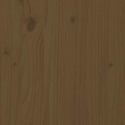 vidaXL Day Bed Honey Brown Solid Wood Pine 90x190 cm