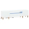 vidaXL LED TV Cabinet White Engineered Wood