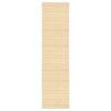 vidaXL Rug Bamboo 80x300 cm Natural