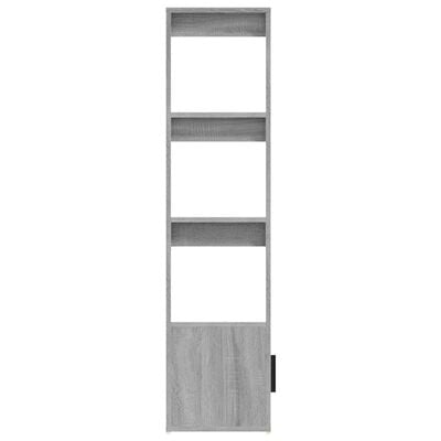 vidaXL Sideboard Grey Sonoma 80x30x119.5 cm Engineered Wood
