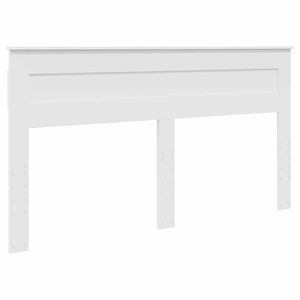 vidaXL Headboard White Engineered wood