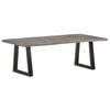 vidaXL Coffee Table with Live Edges 115x60x40 cm Solid Acacia Wood