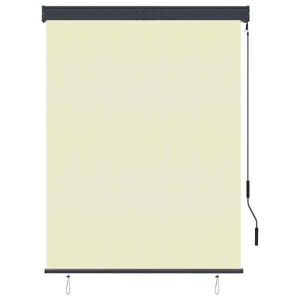 vidaXL Outdoor Roller Blind 120x250 cm Cream