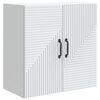 vidaXL Wall-Mounted Cabinet White 59 x 31 x 60 cm Engineered Wood