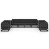 vidaXL 8 Piece Garden Lounge Set with Cushions Solid Pinewood