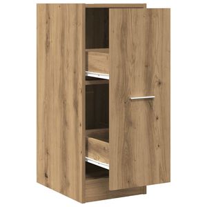 vidaXL Apothecary Cabinet Artisian Oak 30x41x77,5 cm Engineered Wood