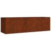 vidaXL Garden Raised Bed 280x80x80 cm Corten Steel