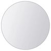 vidaXL 16 pcs Mirror Tiles Round Glass