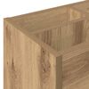 vidaXL Umbrella Stand Artisan Oak 65 x 24 x 50 cm Engineered Wood