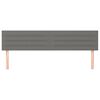 vidaXL Headboards 2 pcs Dark Grey 100 cm Fabric