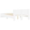 vidaXL Bed Frame without Mattress White 135x190 cm Double