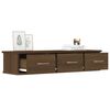 vidaXL Wall Cabinet Brown Oak 88x26x18.5 cm Engineered Wood
