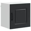vidaXL Dishwasher Panel Kalmar Black 40 x 31 x 40 cm Engineered Wood