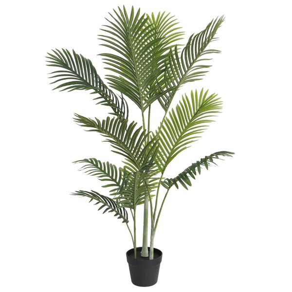 vidaXL Artificial Palm Tree Green 120 cm PP