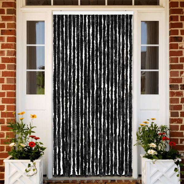 vidaXL Insect Curtain Anthracite 90x220 cm Chenille