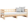 vidaXL Pull-out Day Bed without Mattress 2x(90x190) cm Solid Wood Pine