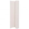vidaXL Double-Sided Garden Fence 90x400 cm White