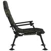 vidaXL Fishing Chair with Armrest Foldable Camouflage