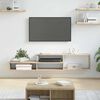 vidaXL Wall TV Stand 150 x 25 x 28.5 cm Engineered Wood
