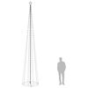 vidaXL Christmas Cone Tree 752 Cold White LEDs Decoration 160x500 cm