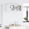 vidaXL Kitchen Wall Cabinet with Shelf 2 pcs White 40 x 31 x 40 cm